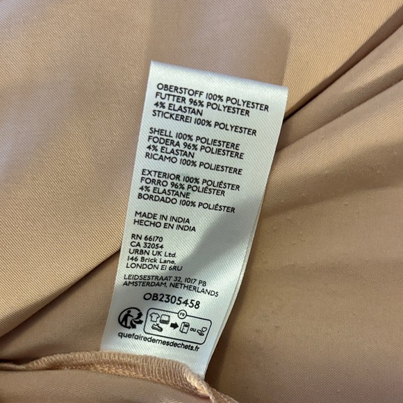 Anthropologie Sheer Maxi Skirt with Embroidery - Multicolor - Picture 13 of 13